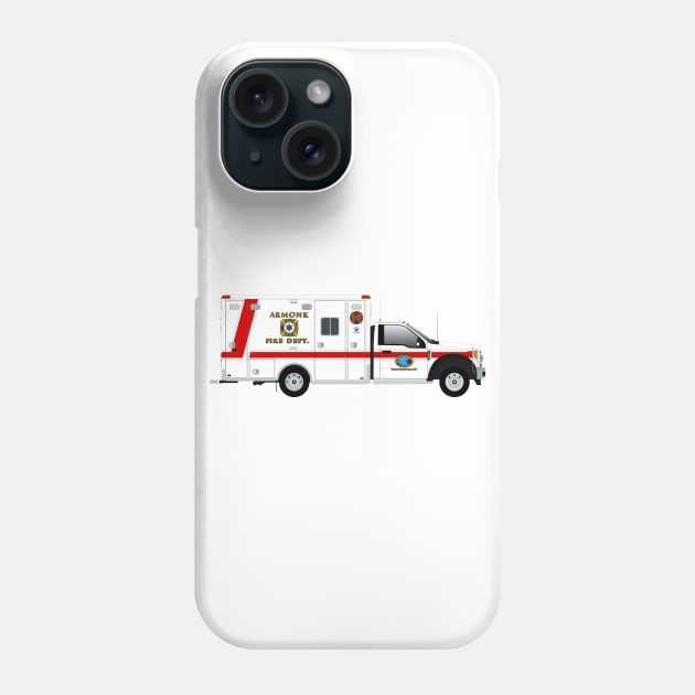 Armonk Fire Department Ambulance Phone Case by BassFishin