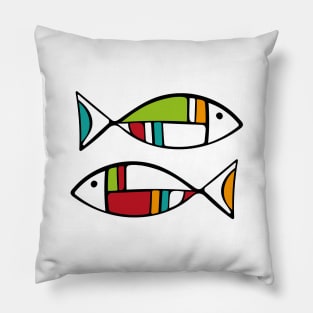 Fish Couple Pillow