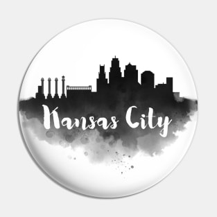 Kansas City watercolor Pin