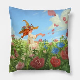 Flower witch Pillow