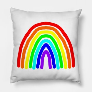 Tall Rainbow Pillow