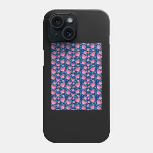 Blue Spring Bloom Pattern Phone Case