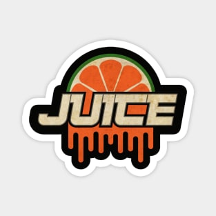 Orange Juice Label Magnet