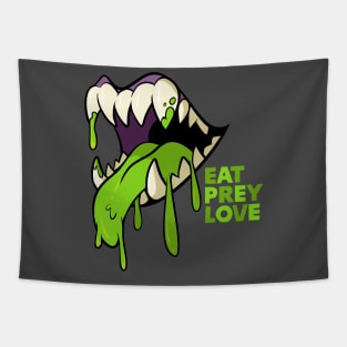 Eat Prey Love Lime Tapestry