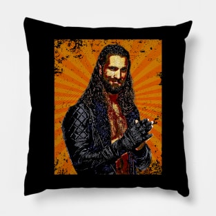 Seth Rollins // Retro Comics Style Pillow