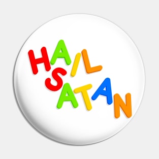 Hail Satan Pin