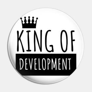 Develop King of development Pin