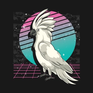 Pet Vaporwave Parrot Tropical Animal Cockatoo T-Shirt