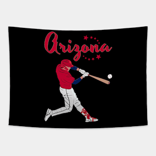 Arizona Baseball Tapestry