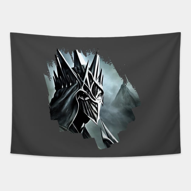 Lord of the rings (king of angmar) Tapestry by Pixy Official