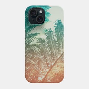 Colorful fern Phone Case