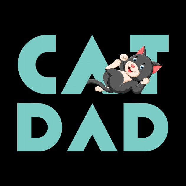 Cat Dad by ArticaDesign