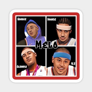 Melo 4 The Win!!! Magnet