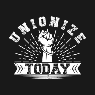 Labor Day Retro Vintage USA Labor Day Workers Unionize T-Shirt