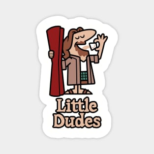 Little Dudes Pizza Magnet