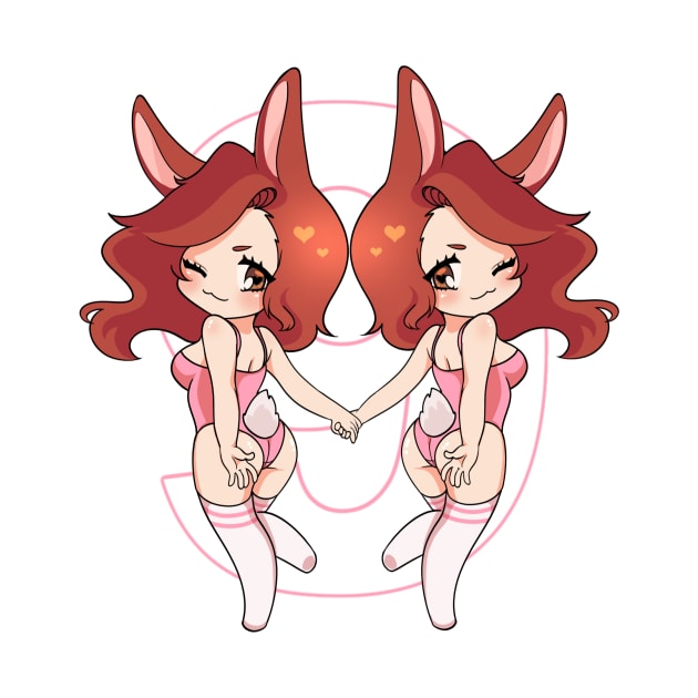 Bunbun Twins by 9BunBun