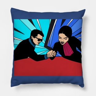 Funny Colorful Arm Wrestling Pillow