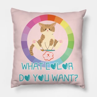 WHAT COLOR DO YOU WANT? Pillow