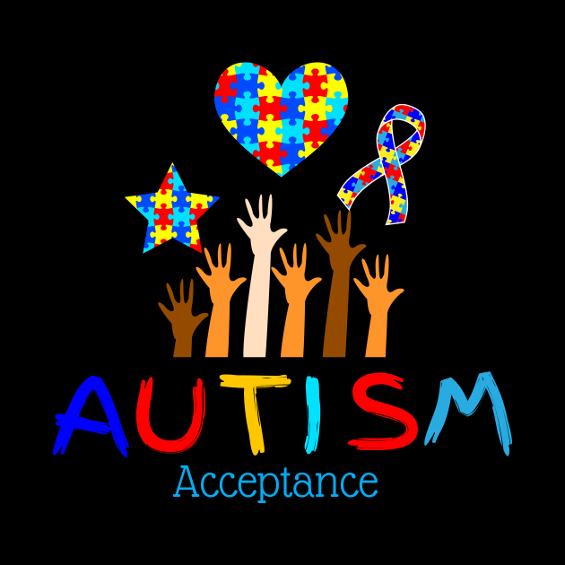 Autism Acceptance for Autism warrior by TrippleTee_Sirill