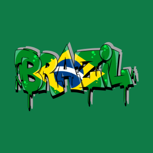 Brazil Graffiti T-Shirt