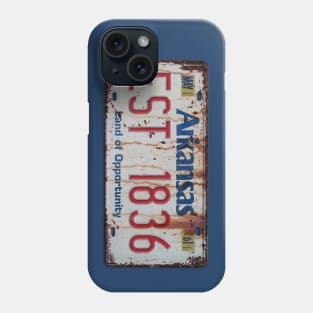 Arkansas - Land of Opportunity Plate Phone Case