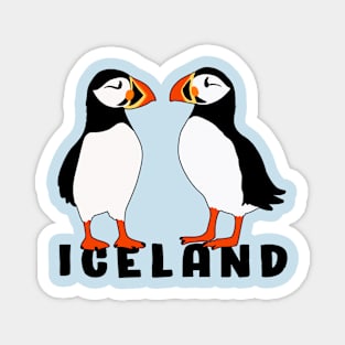 Puffin Cute Birds from Iceland Magnet