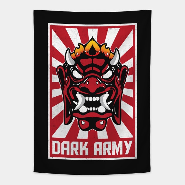 Dark Army Hacking Group Tapestry by Wasabi Snake