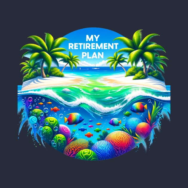 Tropical Beach Retirement Plan by ArtVault23