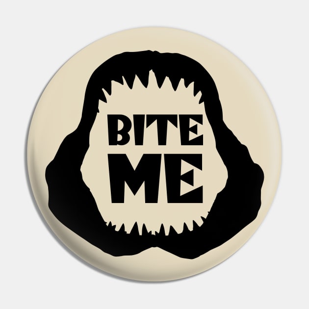 Bite Me - Shark Pin by TMBTM