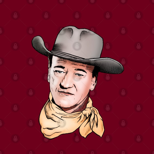 John Wayne. by Indigenous Bert