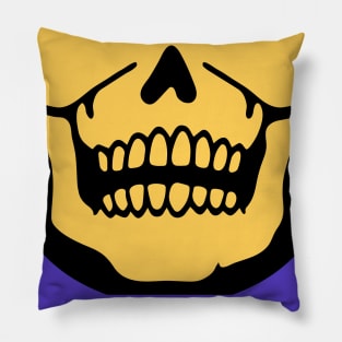 skeleton skull smile face mask Pillow