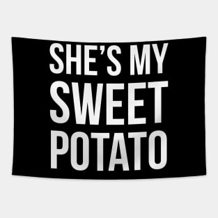 She's My Sweet Potato Tapestry