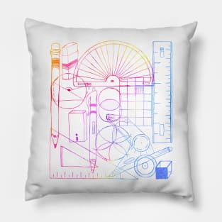 Math & Science Tools 2 Pillow