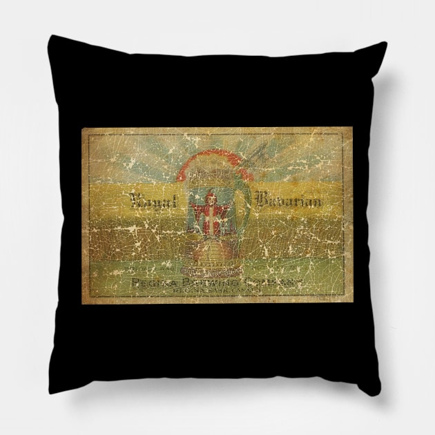 ROYAL BARBARIAN BEER Pillow by ngilerterus