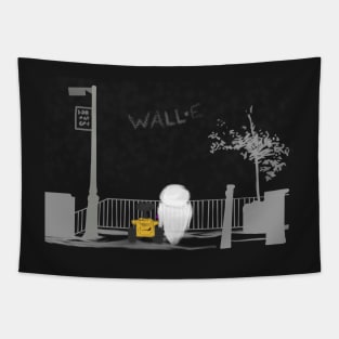 Wall · E - Manhattan love Tapestry