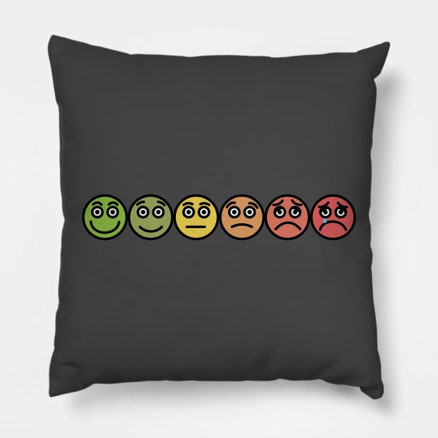 Wong Baker Scale Pillow by janae