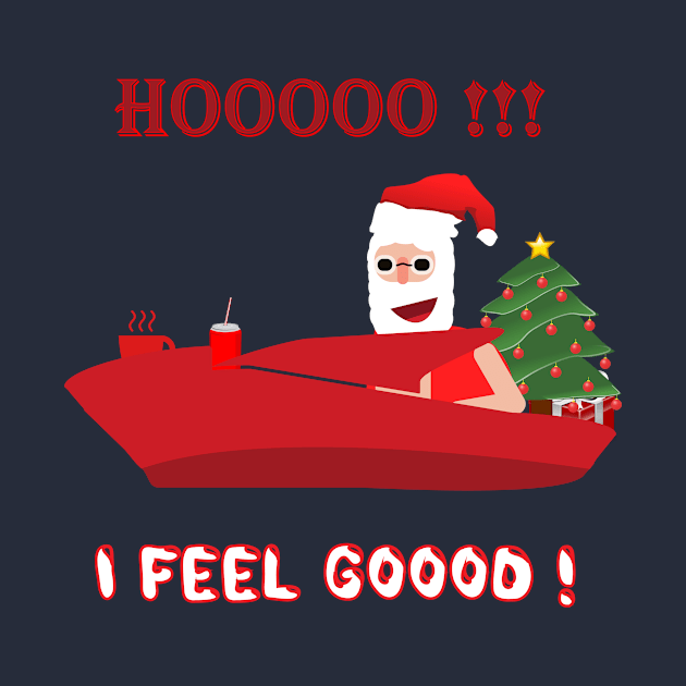 Santa Claus: I Feel Good! by MONLart