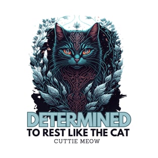 Determined Cat T-Shirt