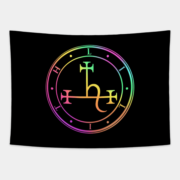 Sigil Lilith Tapestry by OccultOmaStore