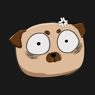 scared pug T-Shirt