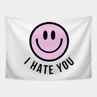 I hate you emoji Tapestry