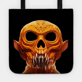 Creepy Halloween Guardian Pumpkin Monster (MD23HWN001) Tote