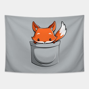 Pocket Fox Tapestry