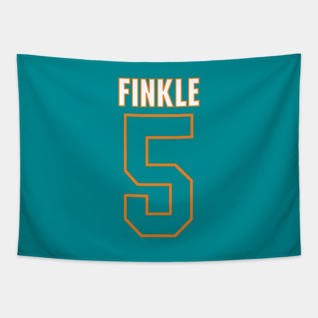 Ray Finkle Jersey – Laces Out, Ace Ventura, Dolphins Tapestry by fandemonium