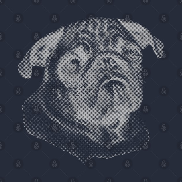 Pug (Grey) by splode