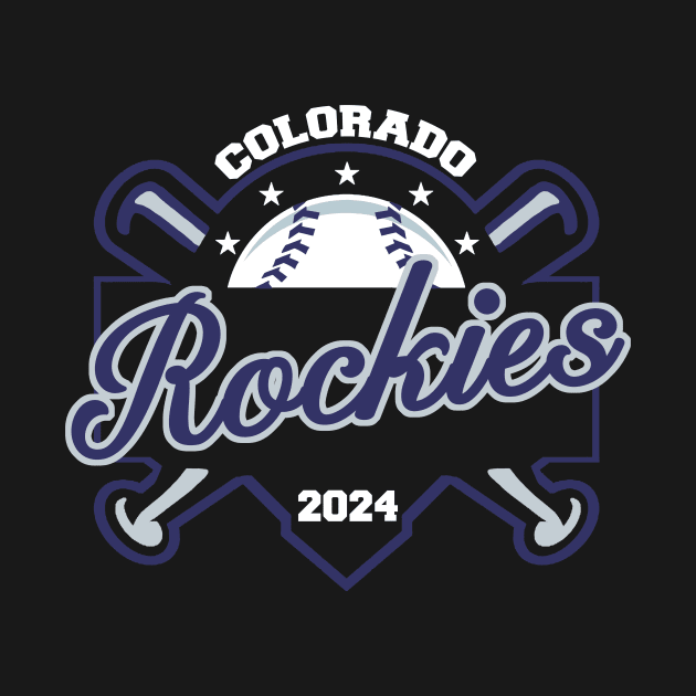 Rockies Baseball by CovpaTees