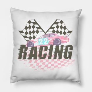 RACING FADED DESIGN Pillow