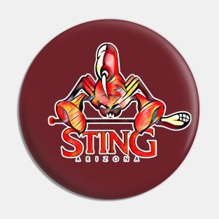 Arizona Sting Lacrosse Pin