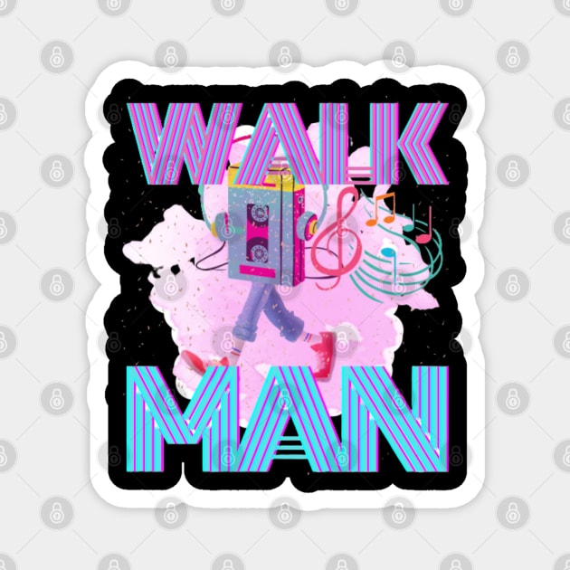 Walkman Magnet by Asterme