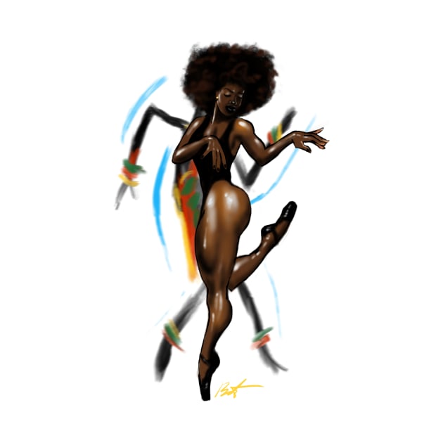 Black Ballerina 2 by Timzartwork